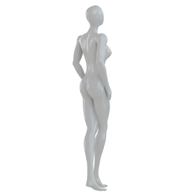 Female gray abstract mannequin 98 — Descargar