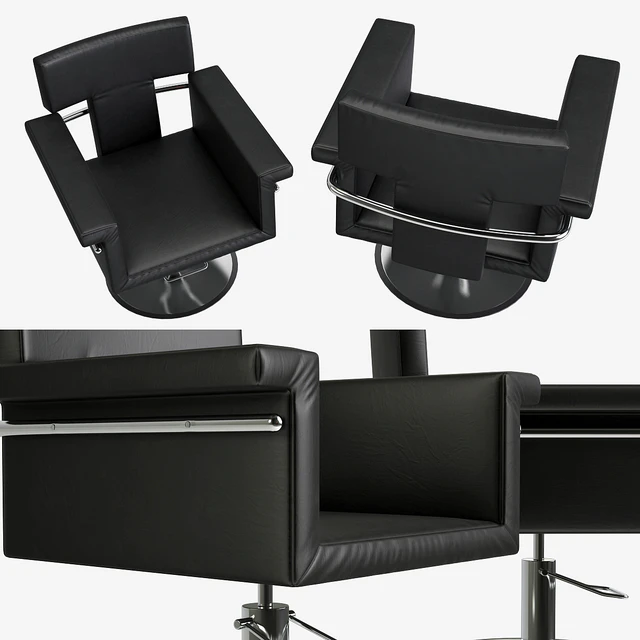Nicole chair (Nicole hairdresser's armchair) — Descargar