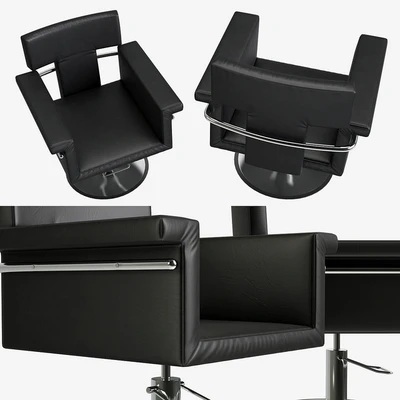Nicole chair (Nicole hairdresser's armchair) — Ver 2