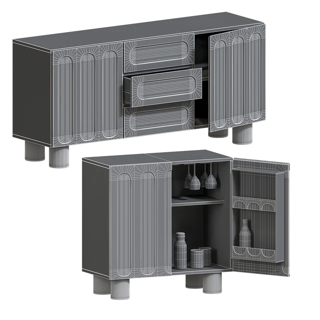 Cannelo Bar cabinet, LA REDOUTE — Descargar