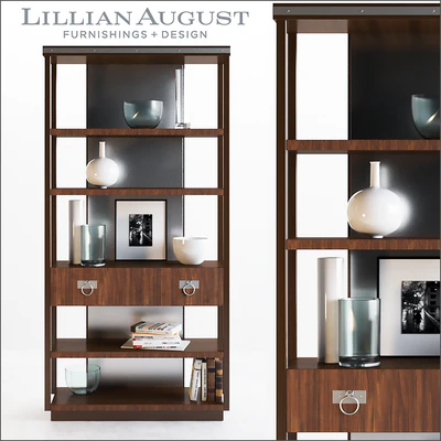 Lillian August Walker Bookcase — Ver 1