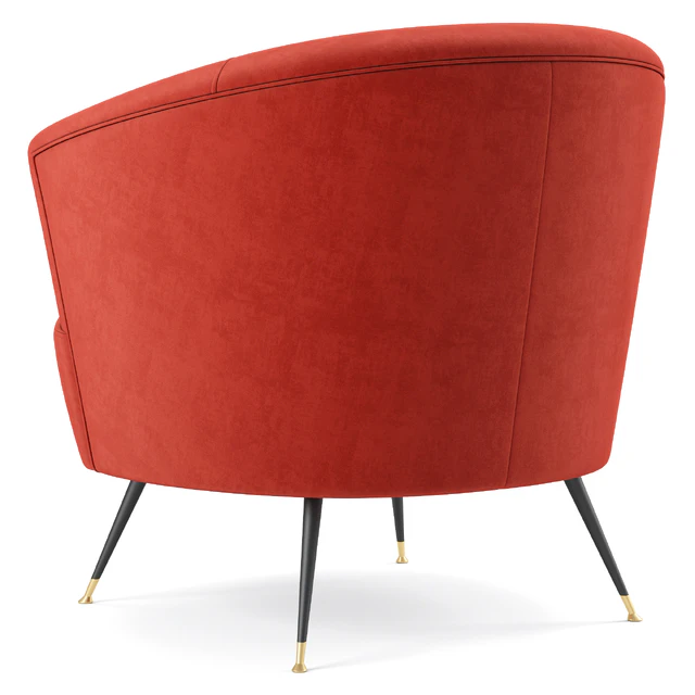 Safavieh Arlette Velvet Retro Mid Century Accent Chair — Descargar