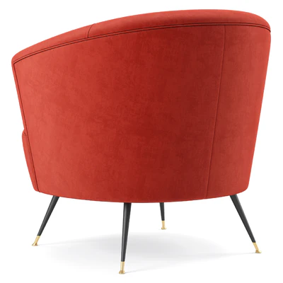 Safavieh Arlette Velvet Retro Mid Century Accent Chair — Ver 7