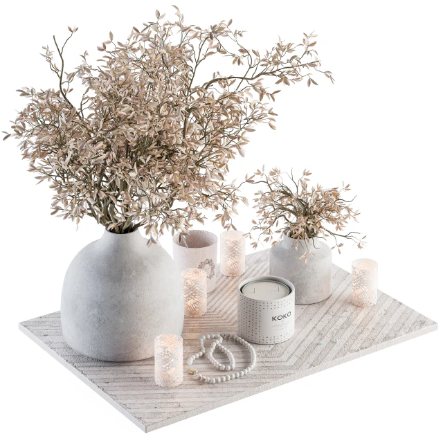 Decorative Set with Bouquet - Set 59 — Скачать