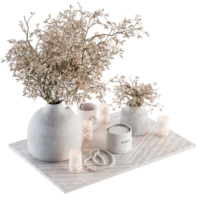Decorative Set with Bouquet - Set 59 — Вид 1