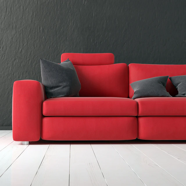 Sectional fabric sofa. — Descargar