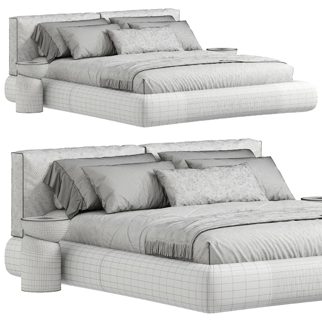 Italian minimalist bed — Descargar
