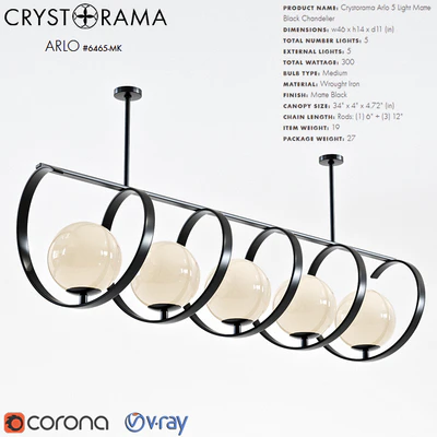 Crystorama 6465 Arlo — Вид 1