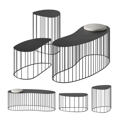 GIBELLINA table set. Baxter — Ver 1