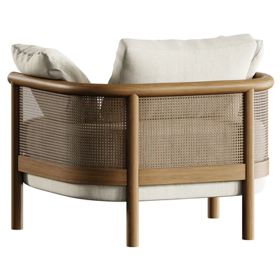 Sydney Cane Armchair by Soho Home — Вид 3