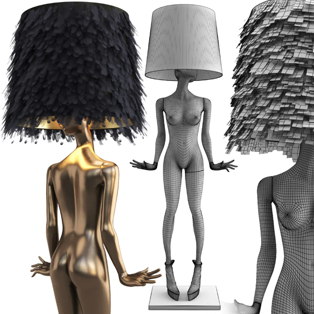 MANNEQUIN FLOOR LAMP FREDERIKA — Скачать