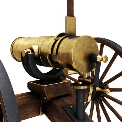 Antique Bronze Gun — Ver 5