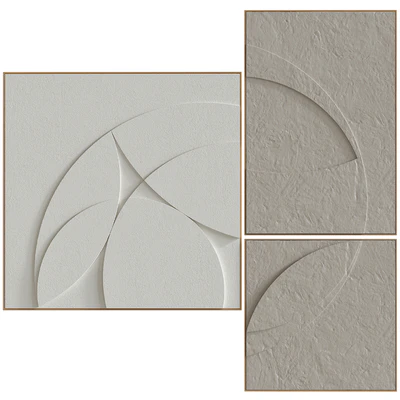 Decorative set of art paintings #54 — Ver 7