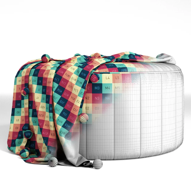 MercerReid Kensington Large Ottoman — Скачать