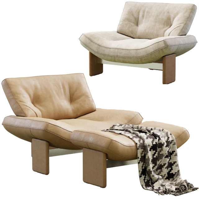 Emmi Armchair By Minotti — Descargar