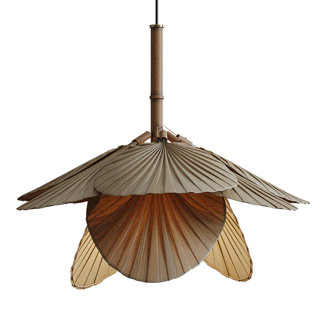 Dry leaf chandelier — Descargar
