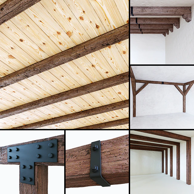 Decorative wooden beams — Descargar