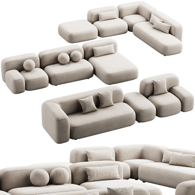 476 modular sofa ribbl by divan.ru 3 options part 2 — Descargar