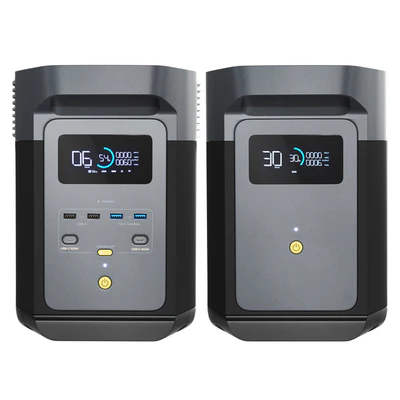 EcoFlow DELTA 2 charging station and battery — Ver 4