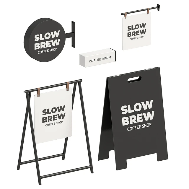 Advertising coffeeshop — Descargar