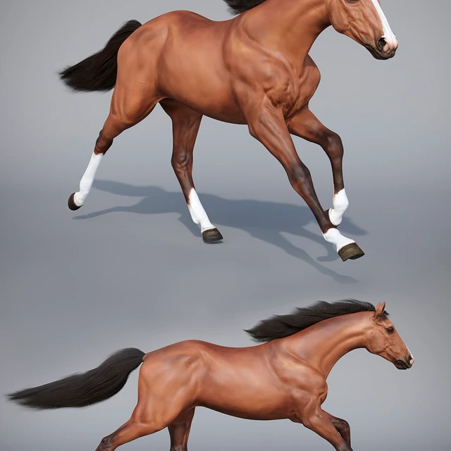 Running horse 02 — Descargar