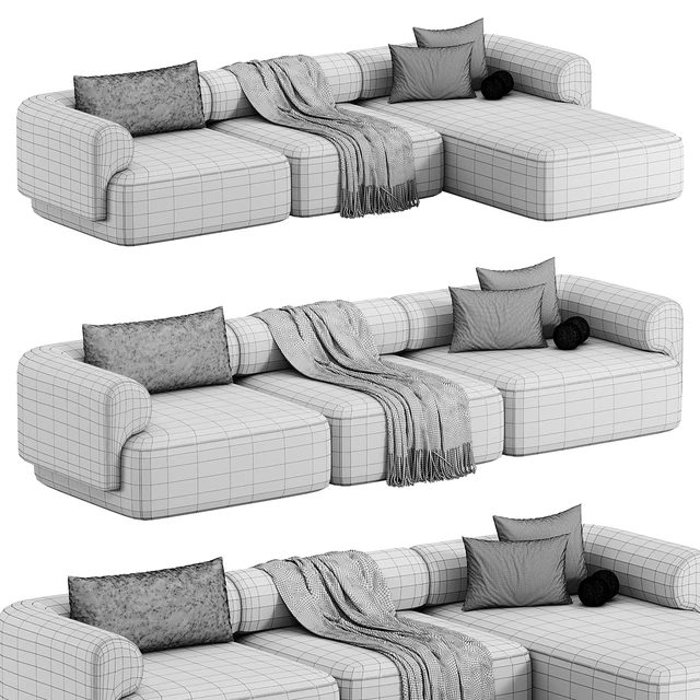 Melody sectionals sofa — Скачать