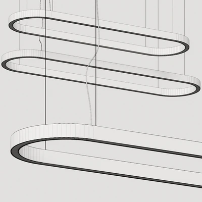 Euroluce Lampadari Profile Oval Pendant Lamp — Вид 2