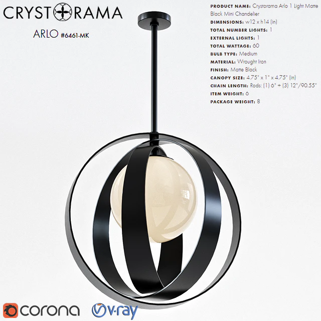 Crystorama 6461 Arlo — Descargar
