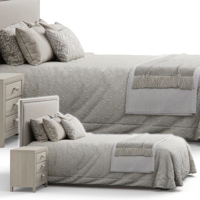 Bassett Furniture Manhattan Rectangular Headboard Bed — Вид 4
