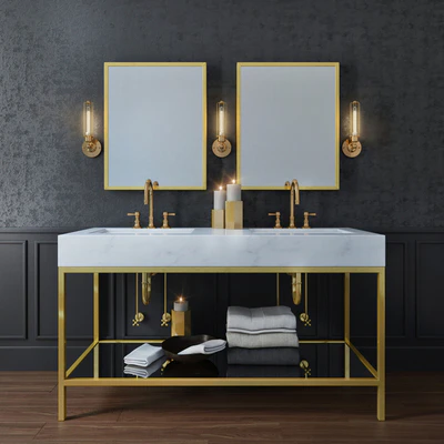 Wall-mounted washbasin Hudson Restoration Hardware — Ver 1