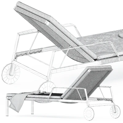 Nodi adjustable lounger by tribu — Ver 5