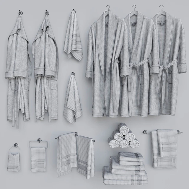 Bathrobe set 4 — Descargar