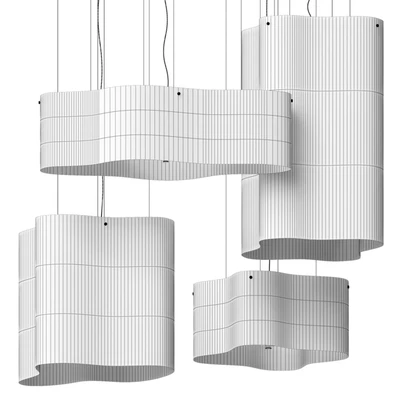 Nuvola pendant lamps by Baxter — Ver 4