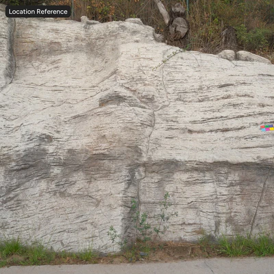 faux cliff concrete retaining wall texture — Вид 5