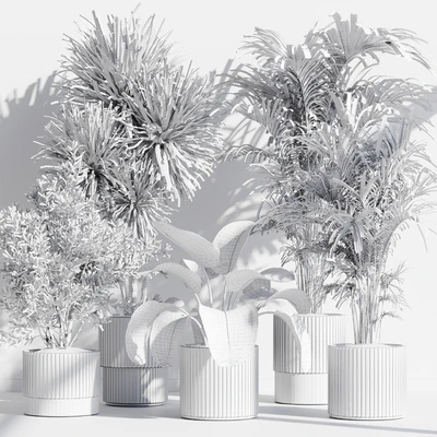 indoor plant set 72 — Ver 6
