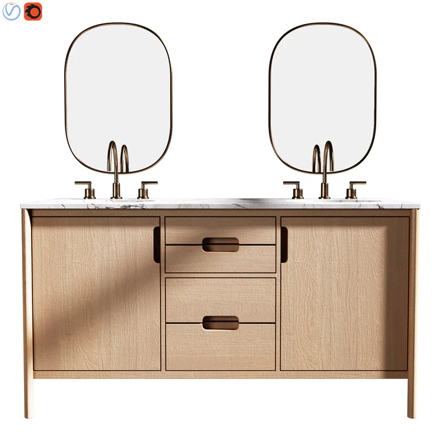 Manzanita 60 Double Sink Vanity — Скачать