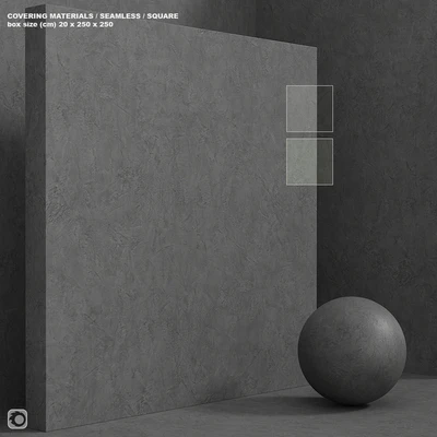Material (seamless) - concrete plaster set 156 — Ver 1