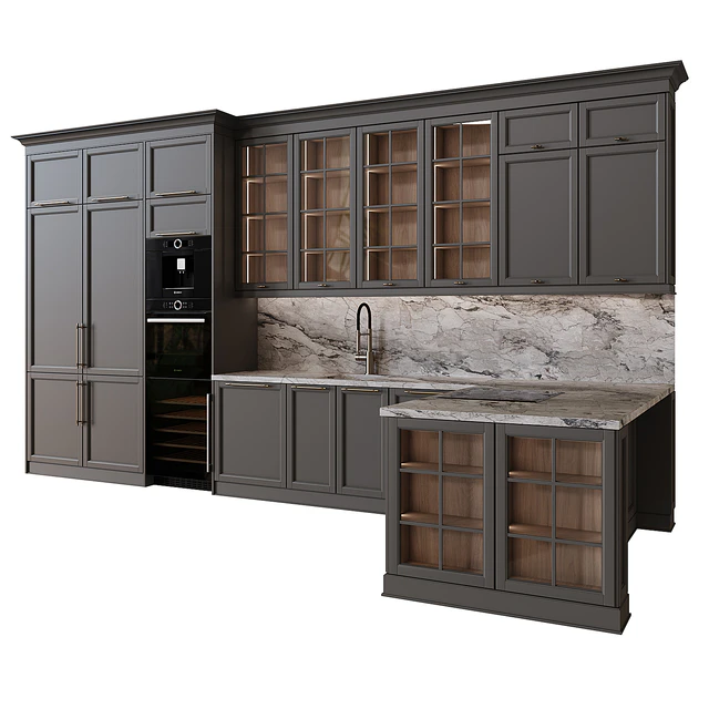 Kitchen in neoclassical style 53 — Descargar