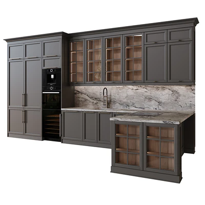 Kitchen in neoclassical style 53 — Ver 6