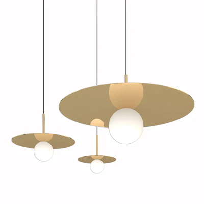 Pablo designs 12 inch rose gold bola pendant — Ver 1
