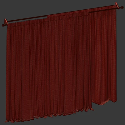 Curtains with tulle. — Ver 5