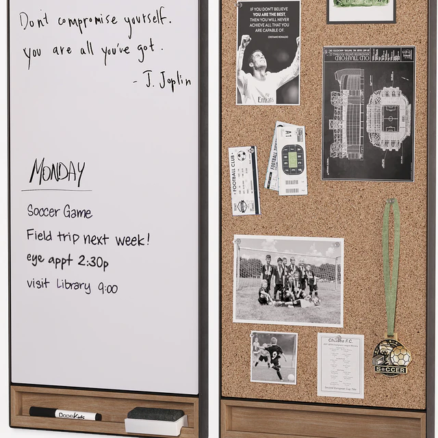 Pottery Barn Trenton Corkboard, Whiteboard & File Organizer for Teenagers and Kids — Скачать