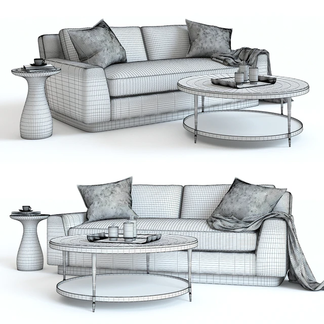 Baker Laguna Sofa — Скачать