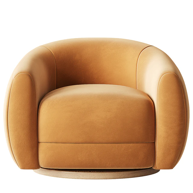 CB2 Laszlo Swivel Chair — Descargar