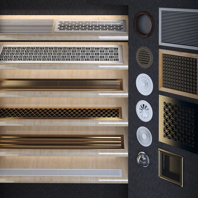 Ventilation grilles and diffusers — Download