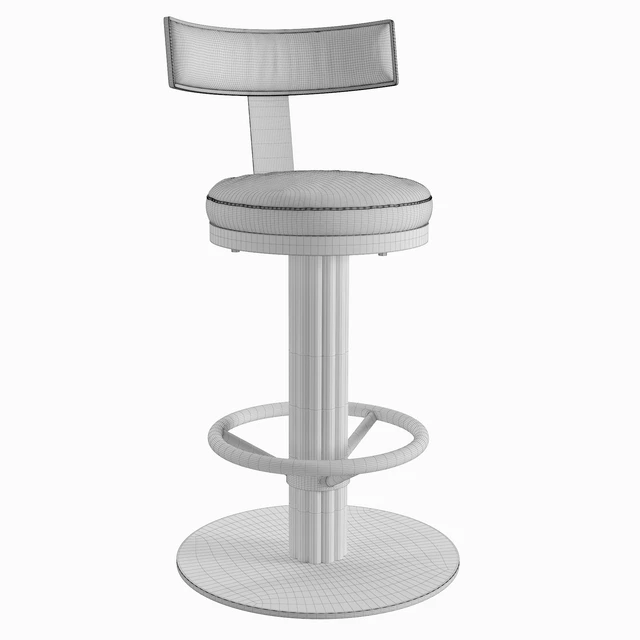Oscar Swivel Gold Counter Chair — Descargar
