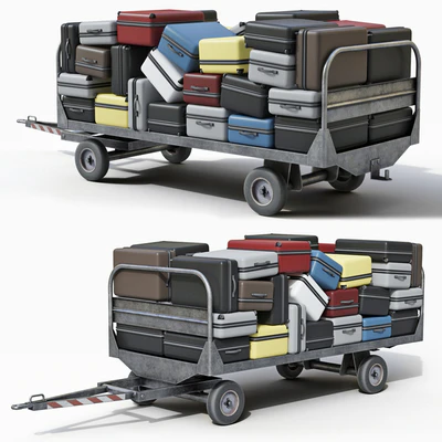 Luggage trolley — Ver 3