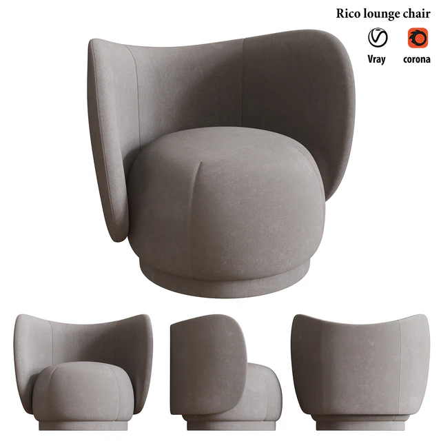 Rico lounge chair — Скачать
