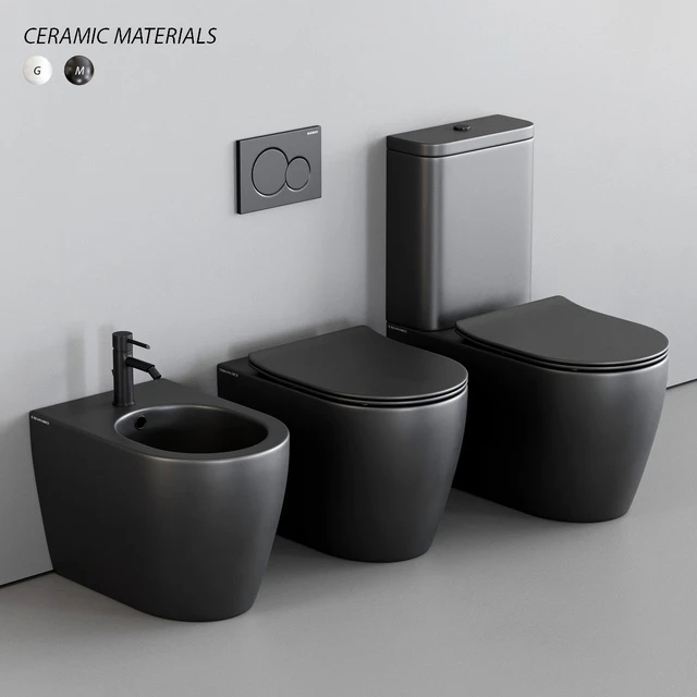 Scarabeo Ceramiche Moon WC — Скачать