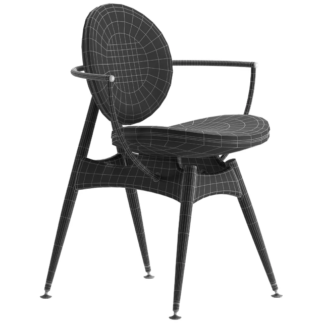 Overgaard & Dyrman - Circle dining chair — Скачать